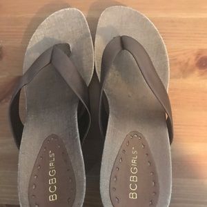 Brown Size 8 BCBG girl Wedged Heel